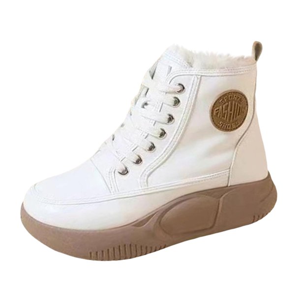 Botas de nieve casuales Botines deslizantes Zapatos de mujer