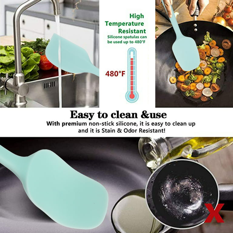 Dishwasher Safe Silicone Cooking Utensils - Heat Resistant Kitchen