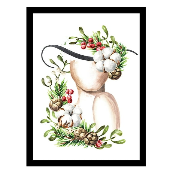 BEAUTY FROM WITHIN FLOWERHEAD Framed Print