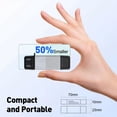 thumbnail image 3 of SD Card Reader USB C, High-Speed Dual Slot Memory Card Reader, USB 3.0 to Micro SD Card Adapter for SD/MicroSD/SDHC/SDXC/MMC, Compatible with iPhone 16, MacBook Pro/Air, iPad Pro, Galaxy, 3 of 7