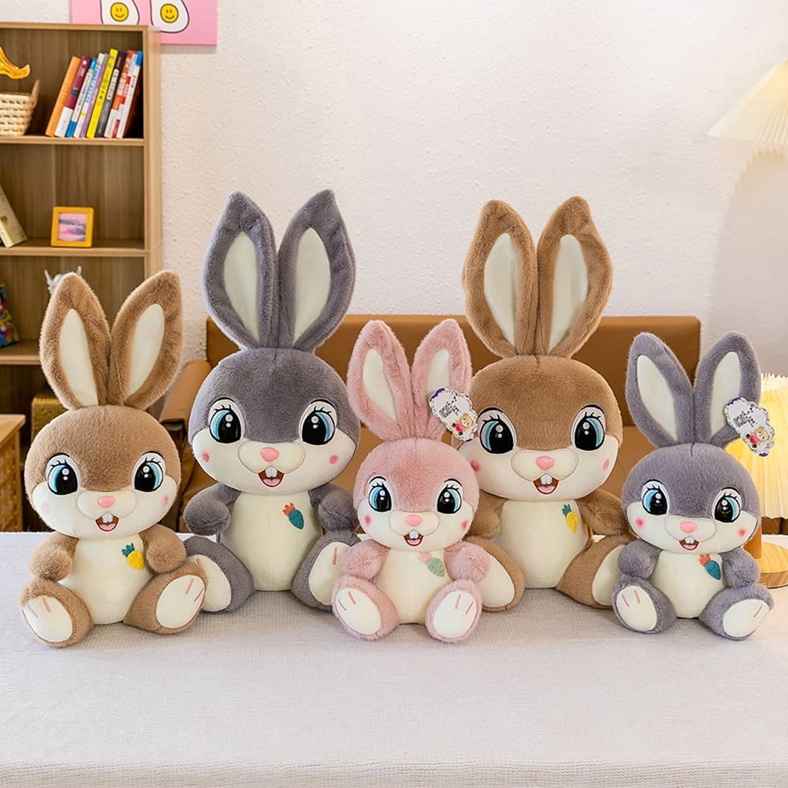 Stuffed Bunny Rabbit - Animal Toy for Baby, Toddler and Kids - Cute and Cuddly Friend for Boy or Girl - Great Gift for Easter, Christmas, Birthday