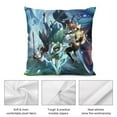 thumbnail image 5 of Genshin Impact Pillow Case Soft Pillow Cover Pillowcase Decorative Cushion Cover Home Decor 26 "x26 ", 5 of 8