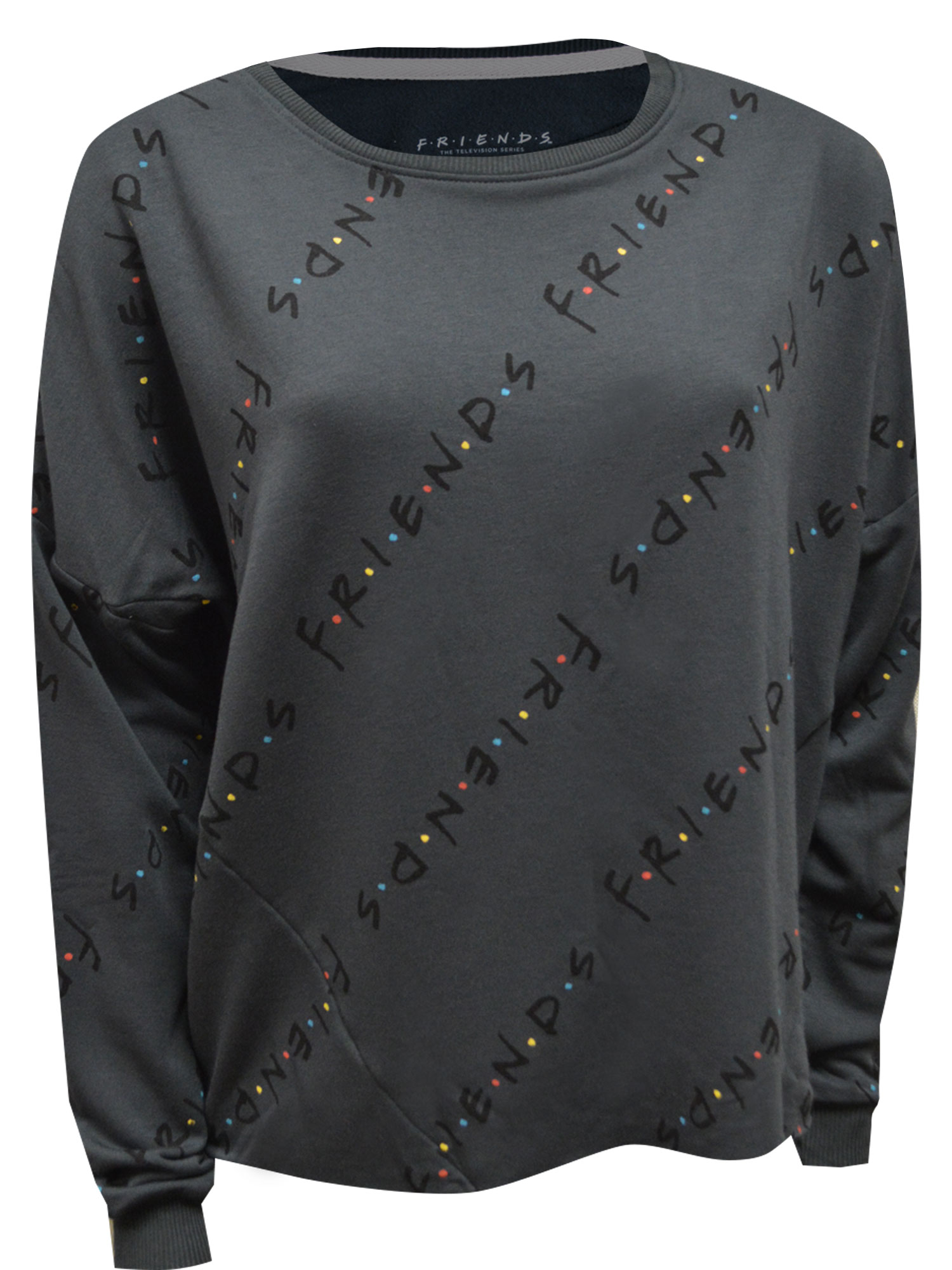 Women's and Women's Plus Friends Long sleeve Sleep Top