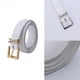 thumbnail image 2 of Waist Belt PU Skinny Belts for Casual Wear Decorative Belt Skinny Belt, 2 of 3