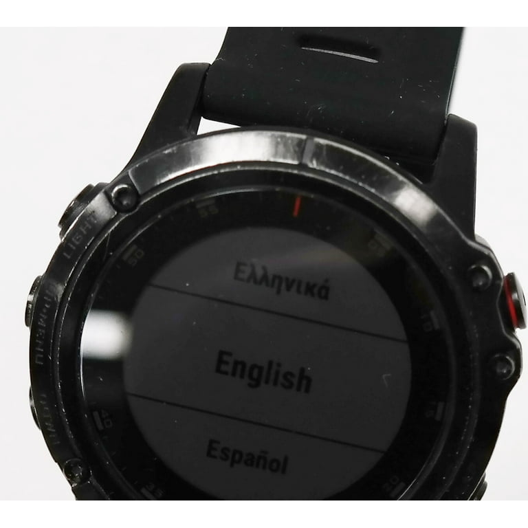 Used Garmin Fenix 5X Plus Sapphire Edition 51mm GPS Multisport