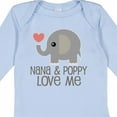 thumbnail image 4 of Inktastic Nana and Poppy Love Me Boys or Girls Long Sleeve Baby Bodysuit, 4 of 5