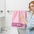 thumbnail image 6 of Bcylexb Cotton Hand Towels for Bathroom, 13"x29" Soft Absorbent Decorative Hand Towel for Face Spa Bath Gym Kitchen, 6 of 6