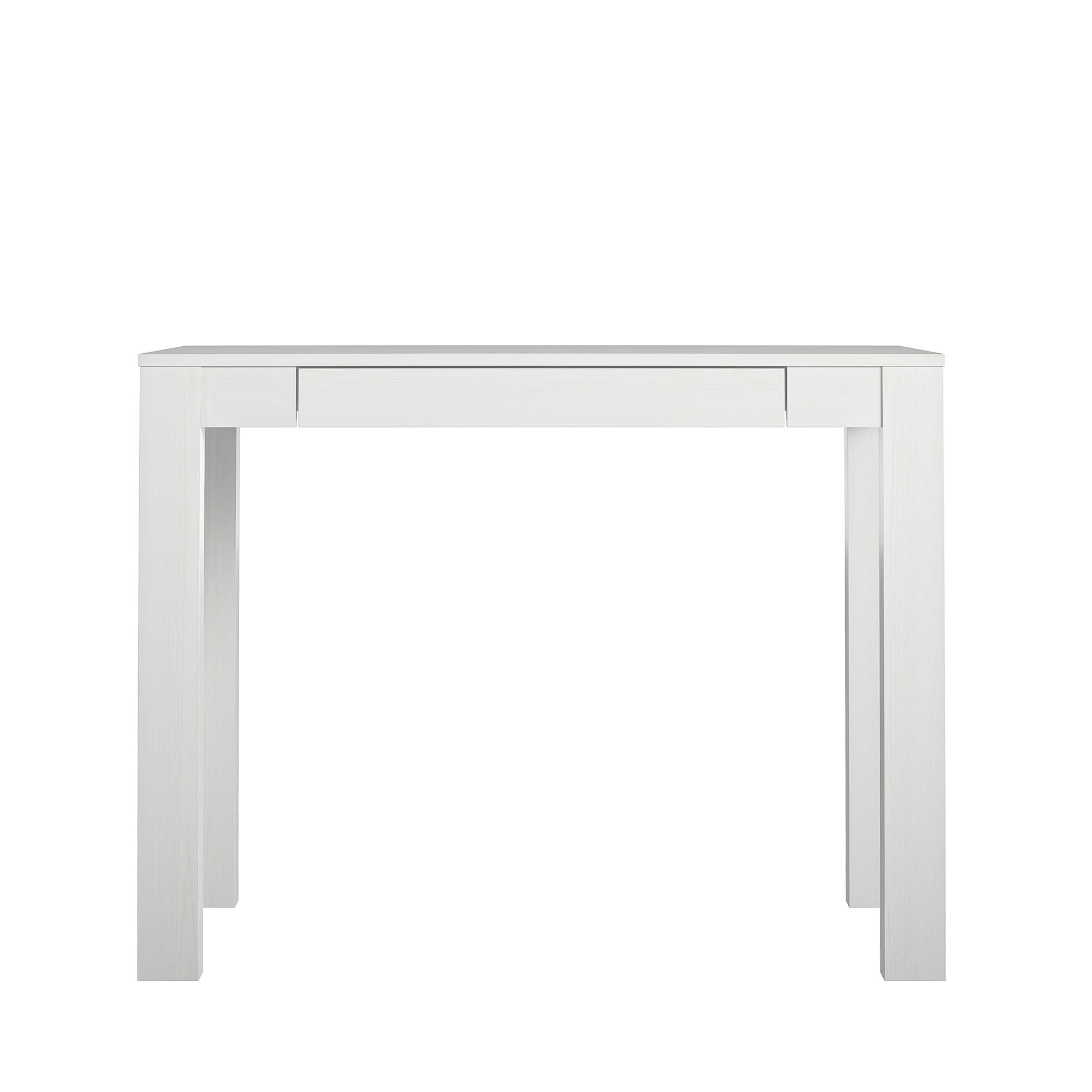 Mainstays Parsons Desk, White Laminated MDF - 1