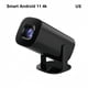 thumbnail image 1 of HY300-miniproyector ANSI 4K, 280 P, Android 11, WiFi 6, BT5.0, portátil, para cine al aire libre, 1080, 1 of 4