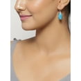 thumbnail image 2 of Yo Treasure Women Larimar Dangle Earrings 925 Sterling Silver Gifts for Her, 2 of 7