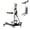 11.5ft Lift Height, variant on 1000 lbs Portable Material Lift Tower - Manual Crank Hand Winch Elevator for HVAC, Construction & Stage Truss Rigging, Heavy-Duty Telescoping Aluminum Mast ,11.5ft Lift Height