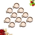 thumbnail image 2 of 20PCS Wooden Mini Round Small Embroidered Cross Stitch Fixed Frame Sewing Accessories, 2 of 8