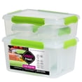 thumbnail image 3 of Visto Fresh Variety Set of 8 Premium Food Storage Containers with Real Seal Lids, Total Combined Capacity Over 8 Liters, 3 of 12
