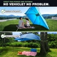 thumbnail image 6 of Knox Camping Canopy Tent with Storage Carrying Bag, 6 of 9