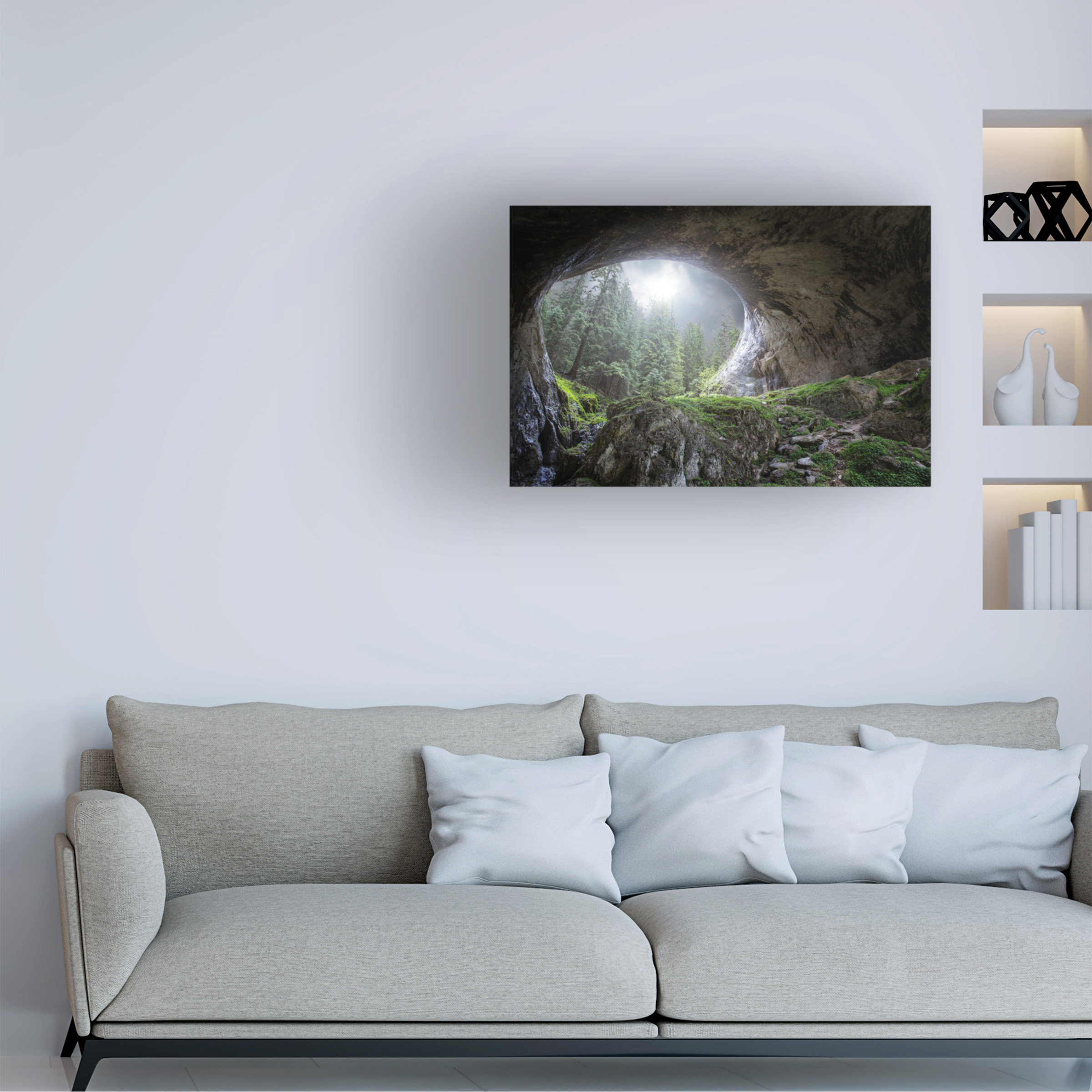 Esm�e Prexus 'Peek To Heaven' Canvas Art