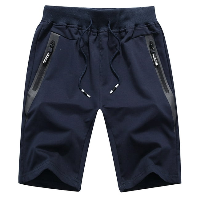 Mens Shorts, Mens Spring/summer Sweatpants with Pocket Drawstring Loose Mens Quarter Pants