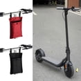 thumbnail image 4 of keepw Electric Scooter Front Hanging Bag Handlebar Storage Holder Removable Cycling Anti-drop Organizer Accessory Black Red, 4 of 6