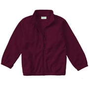 Classroom School Uniforms Toddler Zip Front Jacket 59200R, 2T, Burgundy