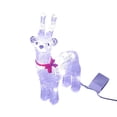 thumbnail image 2 of Fiudx Ofertas relámpago del día Luces navideñas Ciervo navideño, con luces blancas, decoraciones de ciervo iluminadas para el césped del hogar, el jardín, el interior y el exterior, adaptador de inse, 2 of 7