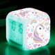 thumbnail image 1 of ER Reloj Despertador Digital Unicornio para Niñas, Cubo LED Luz Nocturna LCD Cl brillar  Electrónica, 1 of 5
