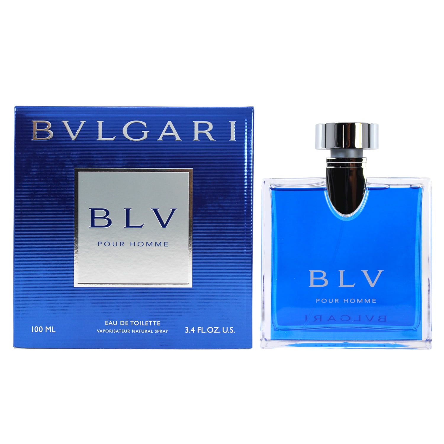 ブルガリ　ブルー　ＢＬＶ　１００ｍｌ　ＥＤＴ　９割 Bvlgari BLV Perfume for Men, 3.3 oz EDT - Walmart.com