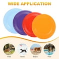thumbnail image 7 of Uxcell Dog Flying Discs, Plastic Dog Flying Discs Resistant Bite, 9 Inches, (Blue, 1 Pcs), Intended For Medium to Large Breeds, Outdoor Activities/Training/Games/Swimming, 7 of 7