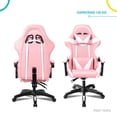 thumbnail image 3 of Silla Gamer Ergonomica Titano Reclinable Rosa 6.49 pulg. TT-SGSRP, 3 of 7