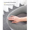 thumbnail image 4 of Funda para asiento de inodoro, paquete de 4, funda para asiento de inodoro suave y gruesa para baño, funda para asiento de inodoro lavable y cómoda, 4 of 5