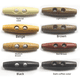 thumbnail image 4 of Hebilla de madera de olivo, botón de madera natural, doble agujero, abrigo de lana, gabardina, par de botones, hebilla de madera de olivo, 4 of 5