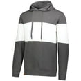 thumbnail image 5 of Holloway Sportswear 3XL All-American Hoodie Carbon Heather/White 229563, 5 of 5