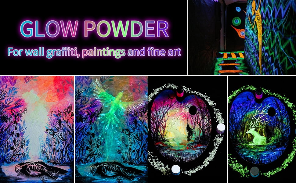 Art 'N Glow Glow in the Dark Pigment Powder Review - Craft Biz Pro