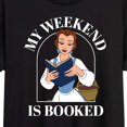 thumbnail image 3 of Disney Princess - Belle My Weekend Is Booked - Women's Oversized T-Shirt, 3 of 5