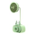 thumbnail image 2 of Mini ventilador de mano, ventilador portátil pequeño recargable quatre en un, tamaño de bolsillo, soporte para bolígrafo, ventilador de escritorio personal Ciervo Macarena abanico portátil, 2 of 8