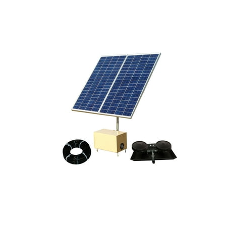 Pond Aeration System - Outdoor Water Solutions Solar AerMaster 2 Direct Drive Pond Aeration System