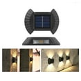 thumbnail image 6 of Inerposs Solar Wall Lights, Outdoor Solar Up and Down Lights, Waterproof Dusk to Dawn Lighting, Garden, Patio, Yard, Walkway, Easy Installation, 6 of 8