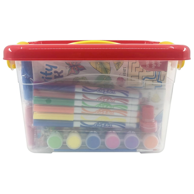 AR9枚セット Cra-Z-Art Everyday Art Fun Activity Set, Over 200 Activities