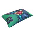thumbnail image 3 of Funda de almohada rectangular con diseño de puntada, suave y acogedora, con cremallera oculta, para cama, sofá, decoración del hogar, 20 x 30 pulgadas, 3 of 8