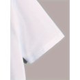 thumbnail image 4 of Men's Summer Casual T-Shirt with Deer Head Design - Breathable Polyester, Crew Neck, Short Sleeve, 4 of 5