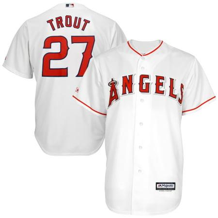 Mike Trout Majestic Youth Official Cool Base Player Jersey -