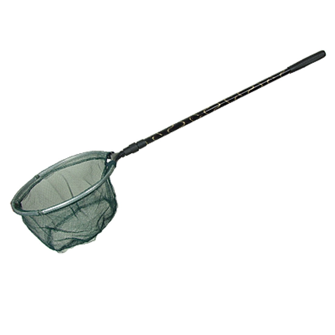 Telescopic Plastic Wrapped Handle Hex Mesh Fish Dip Net