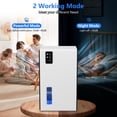 thumbnail image 2 of DARKIRON Dehumidifier for Home, 95 OZ Water Tank, (1000 sq.ft) Dehumidifiers for Bathroom Bedroom Basement with Auto Shut Off,7 Colors LED Light (White), 2 of 6
