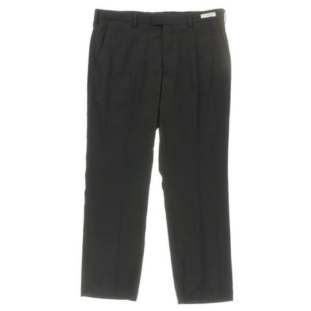 Perry Ellis Mens Flat Front Modern Fit Dress Pants