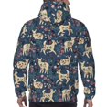 thumbnail image 5 of Hoodies for Men - Rustic Flower Cute Deer Long Sleeve Comfrt Men'S Fashion Hoodies & Sweatshirts, Sweatshirts for Men Hoodies Pullover Clothing Clothes with Pouch, 5 of 7