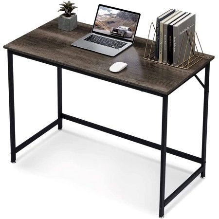 UPC: 8429381035203 | Ivinta Small Computer Desk  Modern Laptop Desk for Home Office  Wooden Sturdy Writing Desk
