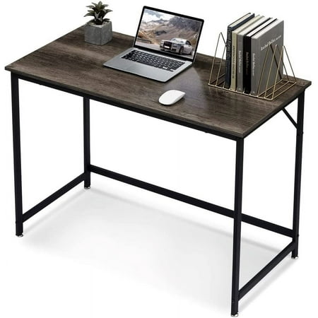 UPC: 8429381035203 | Ivinta Small Computer Desk Modern Laptop Desk for Home Office Wooden Sturdy Writing Desk