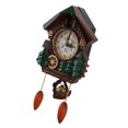 thumbnail image 1 of Cuckoo Clock, Tree House Wall Clock with Vintage Design for Home Living Room Decoration, 1 of 7