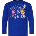 thumbnail image 3 of Inktastic Believe in Fairies Long Sleeve Youth T-Shirt, 3 of 5