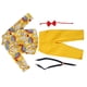thumbnail image 5 of Trajes Para Bebés Traje De Caballero Algodón Suave Cómodo Transpirable A La Moda Lindos Conjuntos De Ropa Para Niños Mantener El Color Amarillo Cálido Para La Fiesta De ANGGREK Otros, 5 of 8