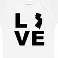 thumbnail image 4 of Inktastic Love New Jersey Boys or Girls Baby Bodysuit, 4 of 5