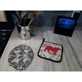 thumbnail image 3 of Carolines Treasures Tigre Shabby Chic Bleu Roses Paire de Porte-Pot, 7.5HX7.5W, Multicolore, 3 of 3